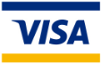 ブランドロゴ：Visa