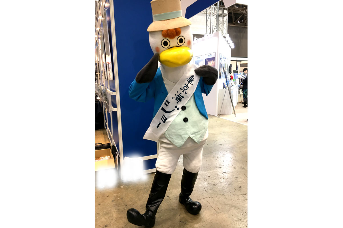東京海上日動のゆるキャラ「東京海ジョー」くん
